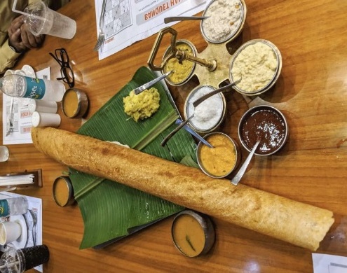 Masala dosa and paper dosa – South Indian meals in San Diego